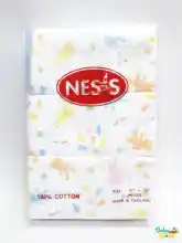 ภาพขนาดย่อของสินค้าผ้าอ้อม NES'S ลายหมีรุ้ง cotton 100% ขนาด 27x27 แพค 6 ชิ้น