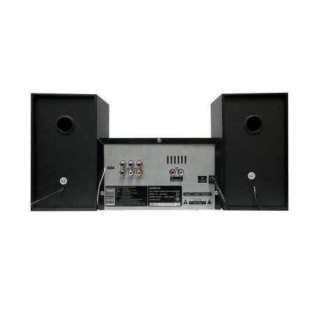 SONAR เครื่องเล่น DVD พร้อมลำโพง ไมโครคอมโป รุ่น DV-M138P (Black) รองรับการเชื่อมต่อบลูทูธ  เสียงชัดใสเป็นธรรมชาติ