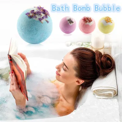 ♂﹊ 🎯พร้อมส่ง🎯บาธบอมตีฟอง น้ำมันหอมระเหยบา ธ บอล Lovely Bath Bomb Bubble Salt Ball