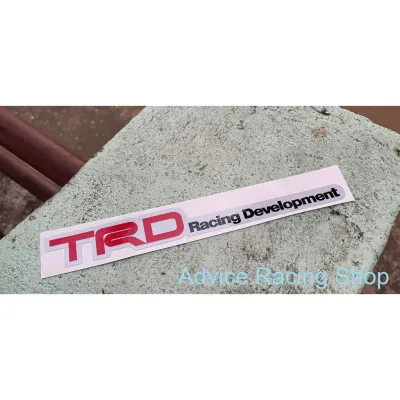 สติกเกอร์ TRD Racing Development จำนวน 1 แผ่น