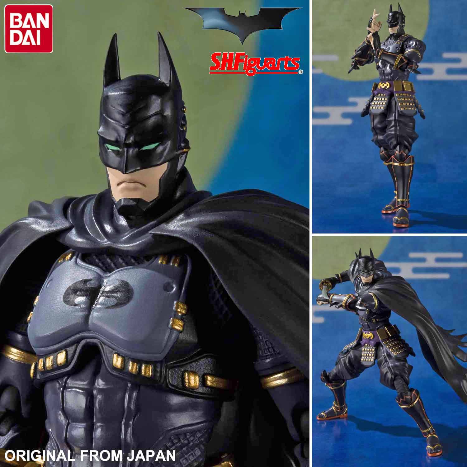 Model โมเดล ของแท้ 100�ndai S.H.Figuarts  DC Comics จาก Batman Ninja แบทแมน นินจา Bruce Wayne บรูซ เวย์น Ver Original from Japan Figma ฟิกม่า Anime ขยับแขน-ขาได้ ของขวัญ อนิเมะ การ์ตูน มังงะ ตุ๊กตา สั่งและนำเข้าจากญี่ปุ่น Figure ฟิกเกอร์