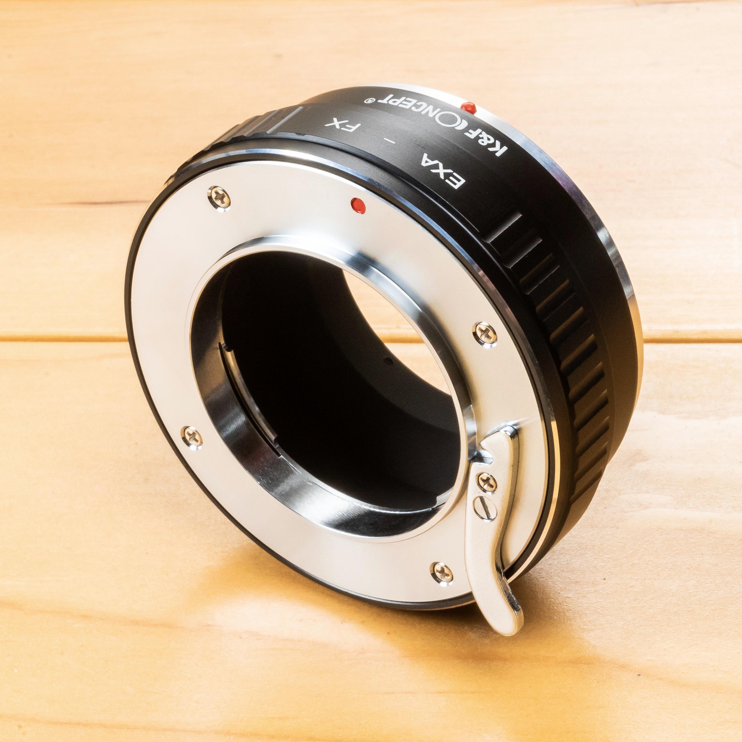 K&F Concept EXA-FX เมาท์แปลงอแดปเตอร์ สำหรับนำเลนส์ Exakta เพื่อใส่กับกล้อง Fuji Mirrorless ได้ทุกรุ่น / Lens mount adapter Exakta For Fuji เมาท์แปลง อแดปเตอร์ ( EXA-FX / EXA-X )