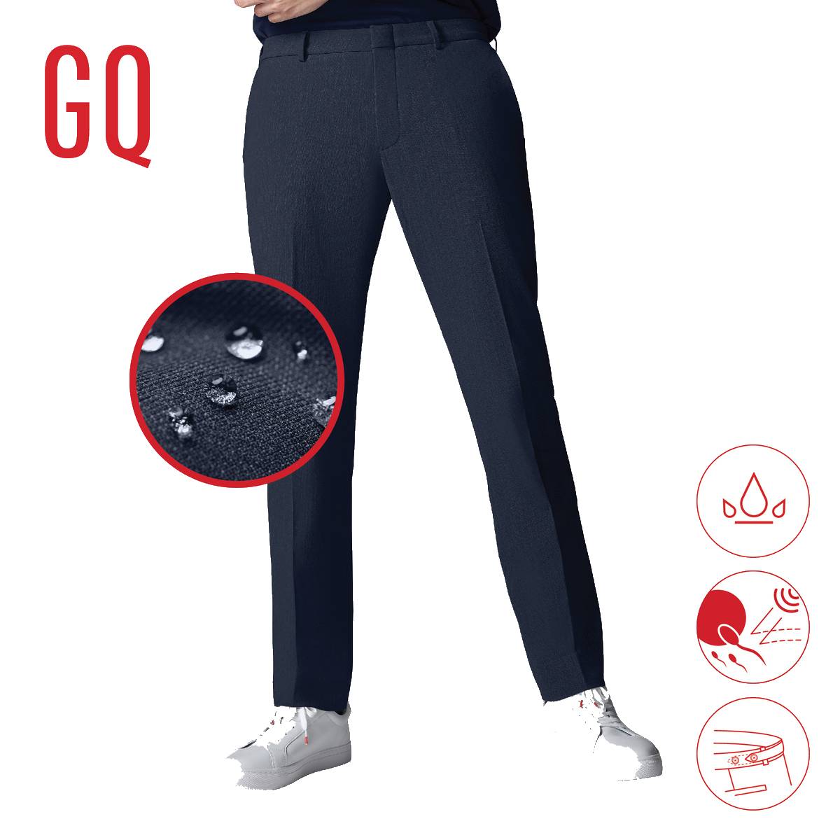 GQ Perfect Pants ที่สุดแห่งกางเกง สีกรมท่า
