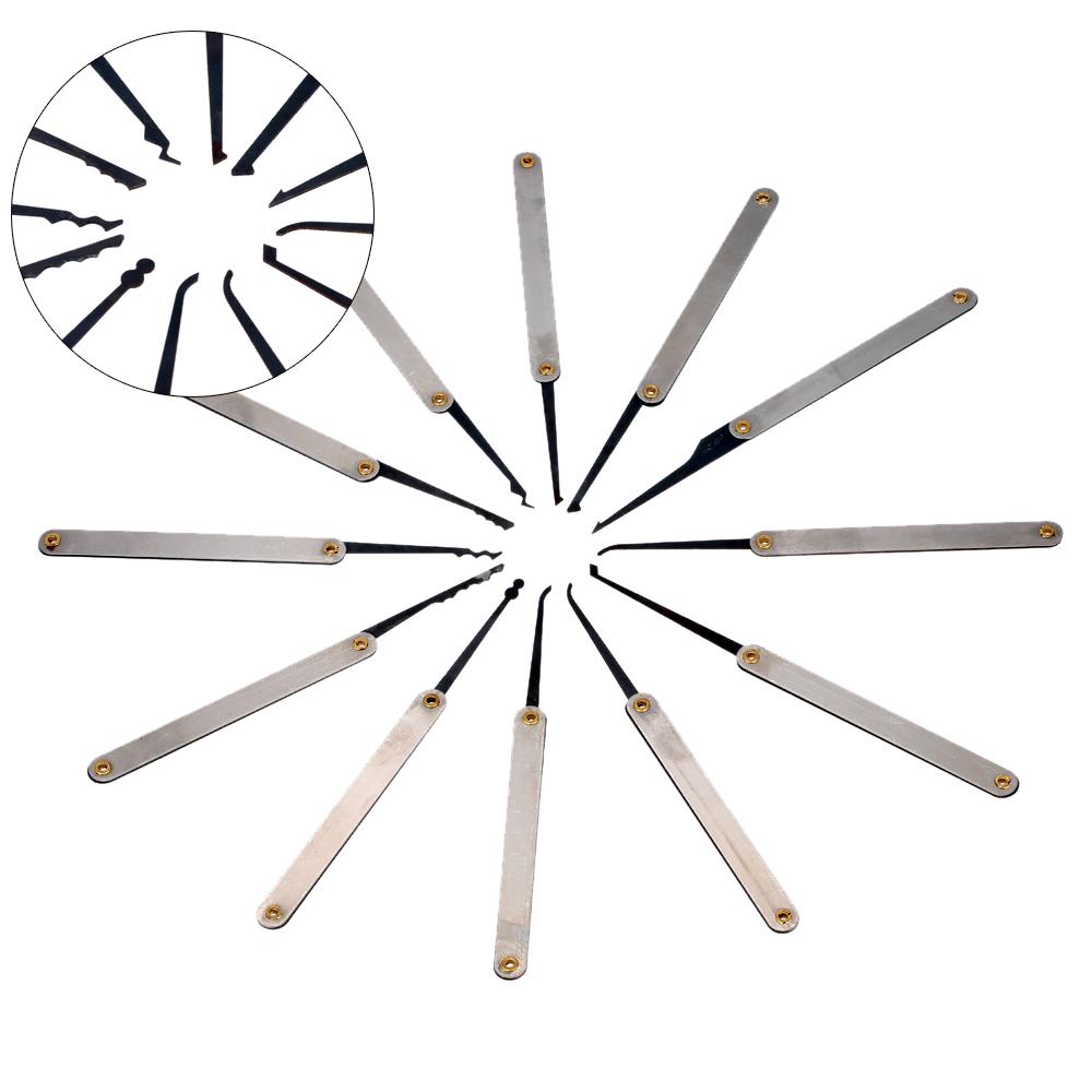Bộ 15 dụng cụ mở khóa bằng thép không gỉ