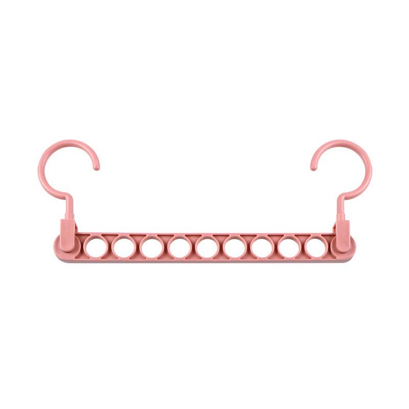 1PC 9-hole Super Saving Space Rotating Multifunction Magic Hanger ...