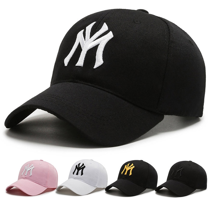 Men 39;s New York Embroidery MY Baseball Caps Women Summer Cotton