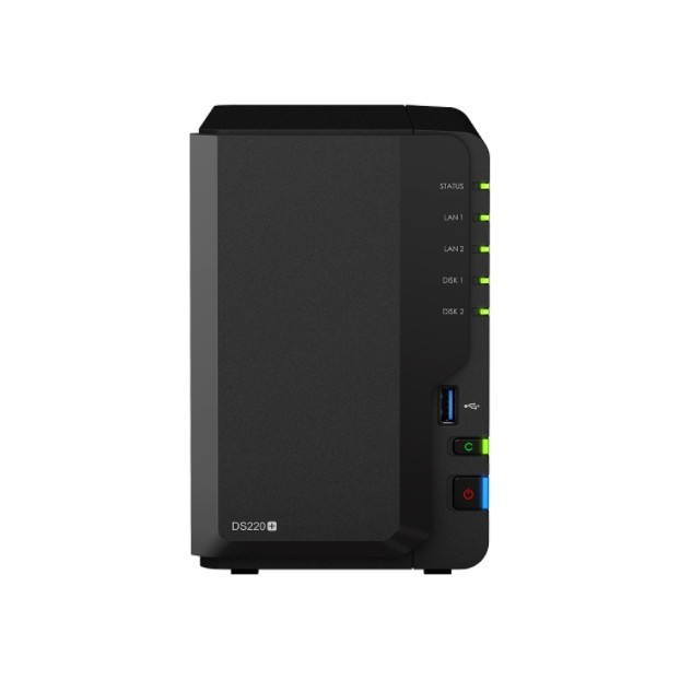 Set Synology Diskstation Ds220 2 Bay Nas Seagate Ironwolf 4tb St4000vn006 X 2 Advise 2905