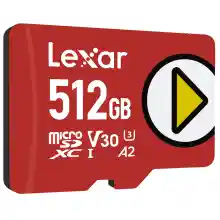 ภาพขนาดย่อของภาพหน้าปกสินค้าLexar 512GB Play Micro SDXC (150MB/s) จากร้าน Legend Thailand บน Lazada ภาพที่ 2