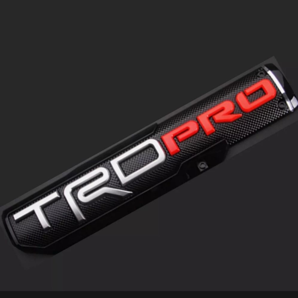 โลโก้ TRD PRO สีดำแดง 1 ชิ้น