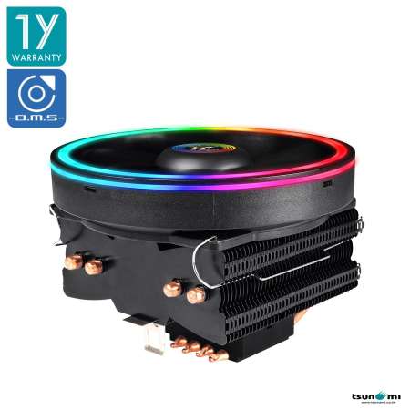 Tsunami THQ-1000 (D.M.S. System)  120W Downblow Design CPU Cooler (AMD/INTEL)