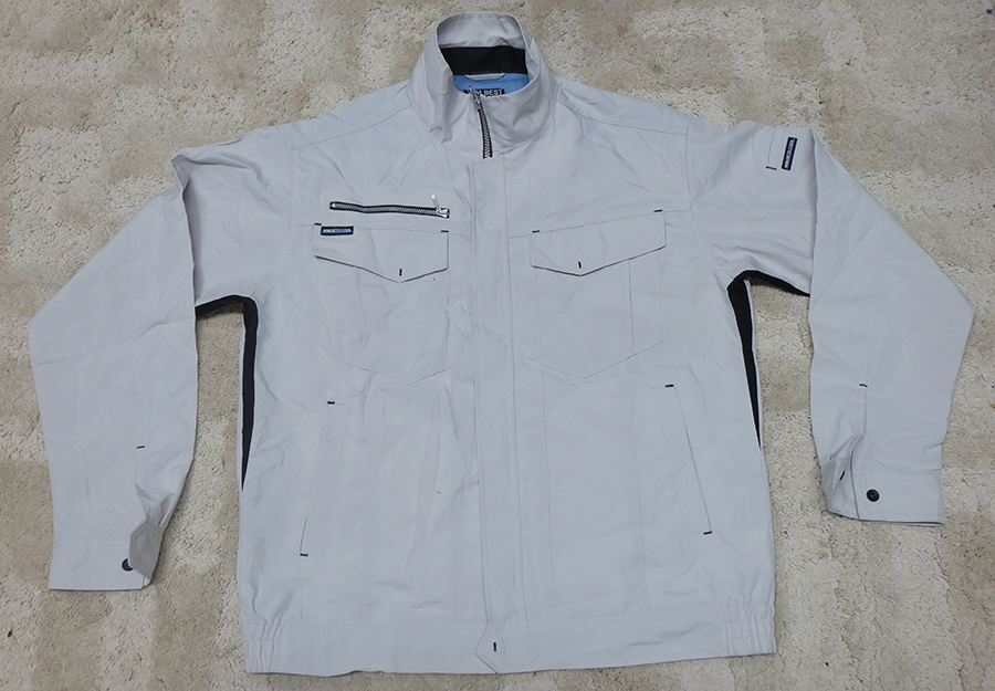 เสื้อช็อป เสื้อช่าง เสื้อช็อปช่าง​ เสื้อทำงาน เสื้อยูนิฟอร์ม​ uniform​ work​ ​shirt มือ 1 ของญี่ปุ่น ไซส์ LL
