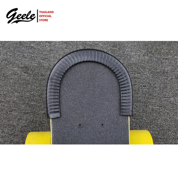 Geele Skateboard Anti-Collision Strip - แผ่นยางกันกระแทกสำหรับเล่นสเก็ตบอร์ด (1 คู่)