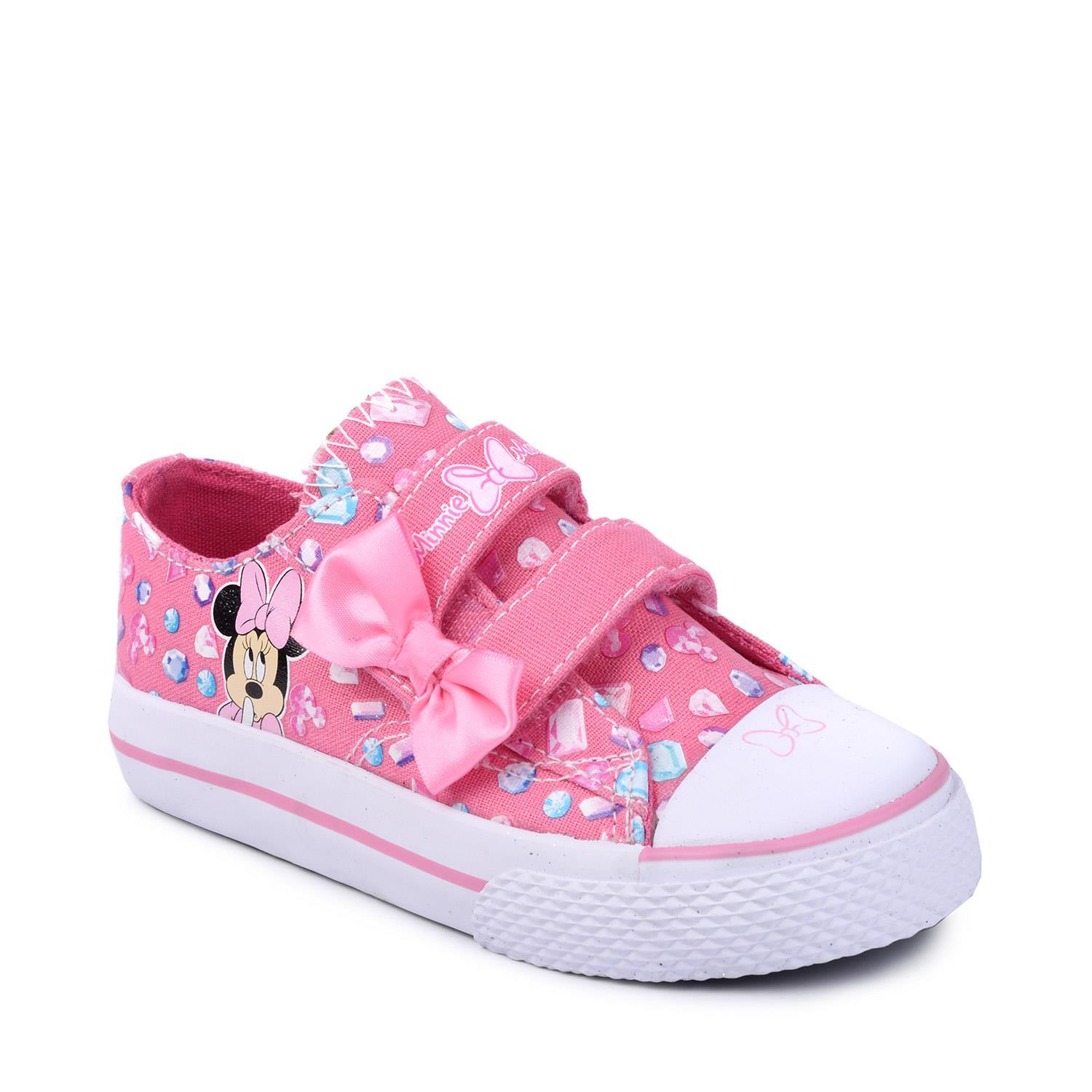 ROBO รองเท้าลำลองเด็กผู้หญิง Toddler Minnie Jewel Legacee Sneaker รุ่น 175943 สีชมพู ไซส์ US 8