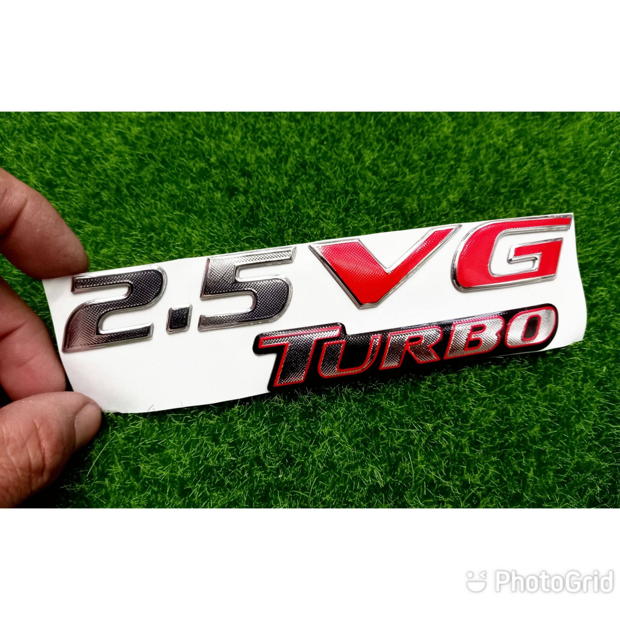 โลโก้ 2.5 VG Turbo สำหรับติดท้ายรถ มิตซูบิชิ ไทรทัน