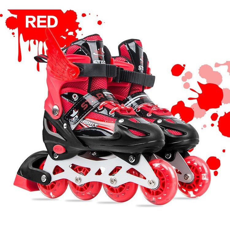 รองเท้าสเก็ตสำหรับเด็ก รองเท้าสเก็ตโรลเลอร์เบลด Roller Blade Skate โรลเลอร์เบลด