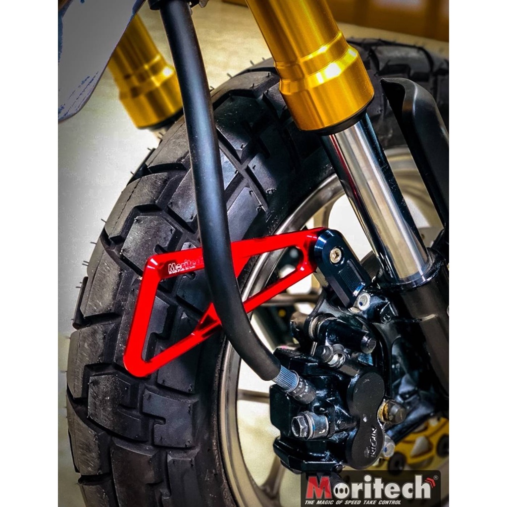 Moritech Rim การ์ดกันสายดิสเบรคหน้าMonkey125 Moritech 1ชิ้นคร้าบ หากเป็นสินค้ามี ...
