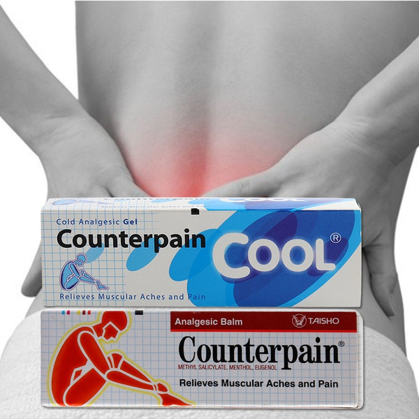 COUNTER PAIN COOL GEL เคาเตอร์เพน คูล เจล สูตรเย็น บรรเทาปวดกล้ามเนื้อ ...