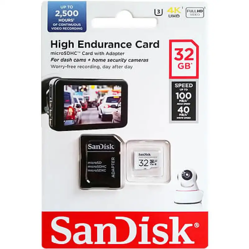 ภาพหน้าปกสินค้าSanDisk 32GB High Endurance Micro SDHC R100/W40 จากร้าน Legend Thailand บน Lazada