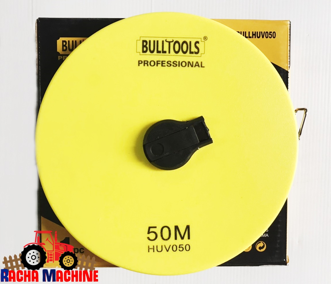 BULLTOOLS เทปวัดที่ เทปวัดระยะ ขนาด 50เมตร HUV050 - Racha Machine ...