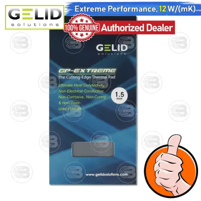🔥Gelid GP-EXTREME Thermal Pad 80x40 mm.1.5 mm./12.0 W/mK