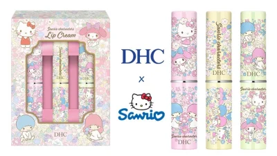สุดยอดลิปครีมDHC Moisture Lip Balm x Sanrio limited edition 3pcs มาในแพคเกจน่ารักสุดคุ้ม