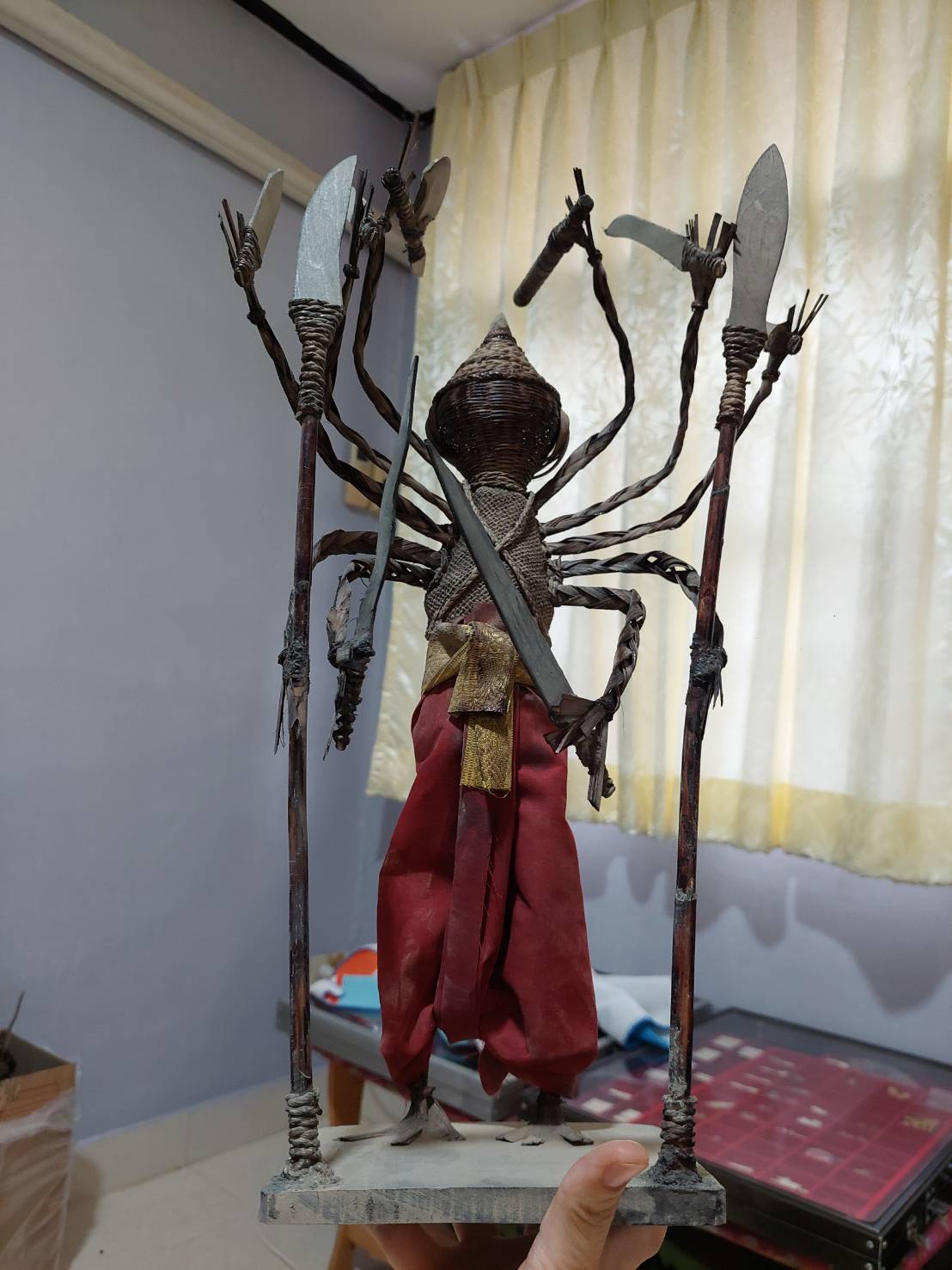 Bùa hộ mệnh nhân vật, phao chính, AYUTTHAYA, cao 18 inch, 10 ô
