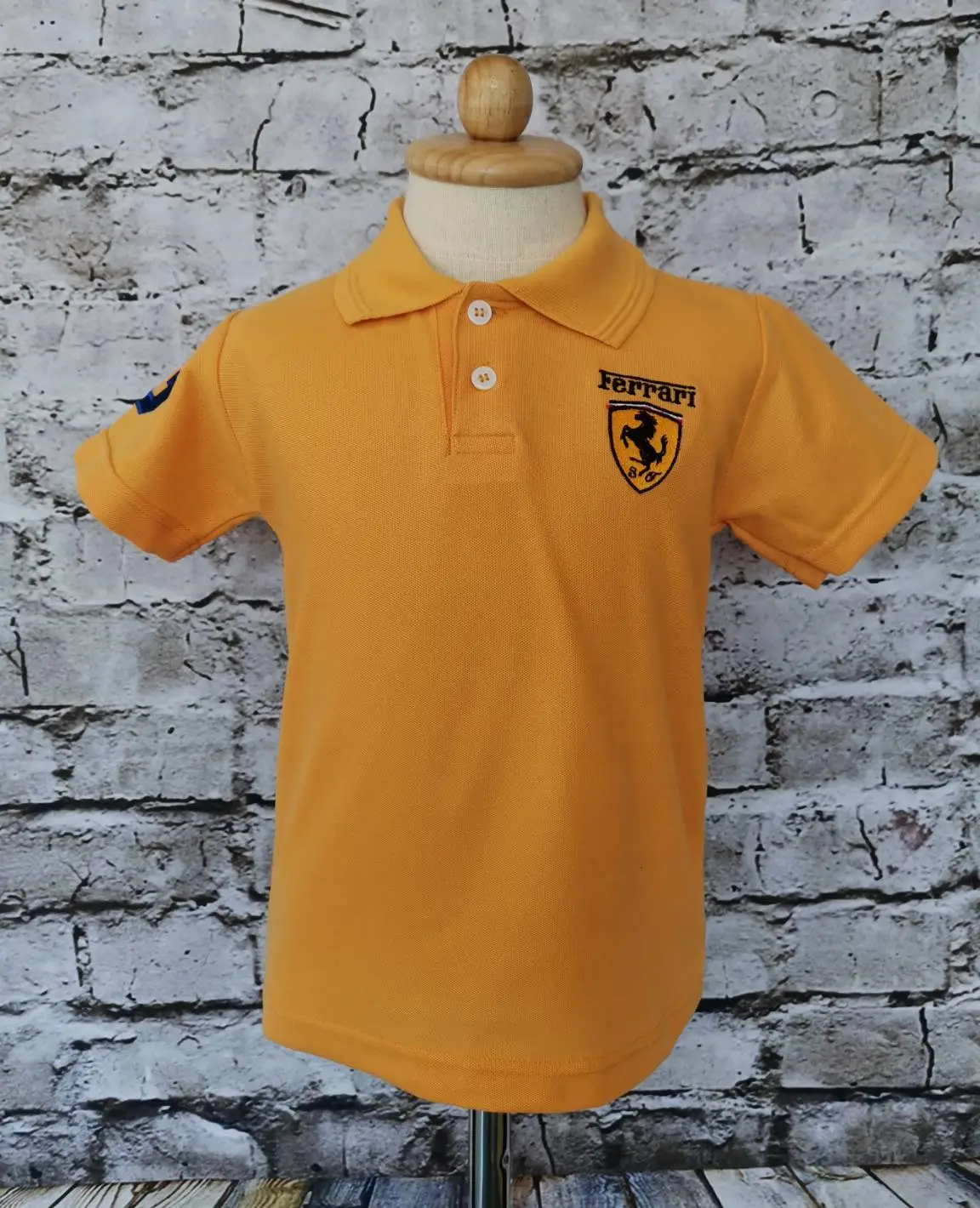 เสื้อยืดเด็ก เสื้อโปโลเด็ก เบอร์ L อายุ 1-3 ปี