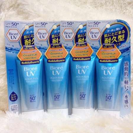 (ของแท้/พร้อมส่งกดเลย) BIORE UV NEW SPF50+ บิโอเรยูวีอควาริชเอสเซนส์ 15กรัม *1ชิ้น