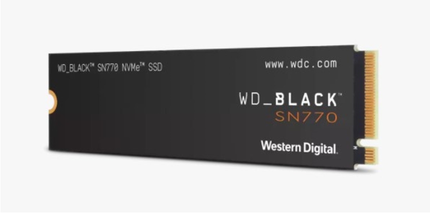 WD BLACK SN770 1TB M.2 2280 NVMe Gen4 (WDS100T3X0E) (5Y)MS6
