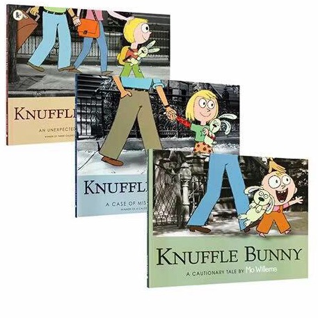 Gunash Bunny Knuffle Bunny series 3 books
