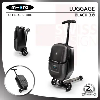 micro luggage black 3.0