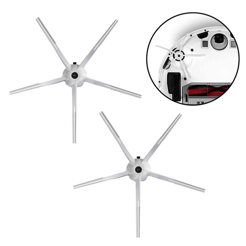 3-6 cánh tay Chổi cạnh thay thế cho roborock E4 S5 Max S6 tinh khiết maxv Robot hút bụi có thể giặt bàn chải linh kiện phụ tùng