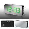 Telecorsa นาฬิกาดิจิตอล นาฬิกาปลุกดิจิตอล หน้าปัดกระจก DS -3622L LED  Mirror Clock  รุ่น DS-3622L-07a-Song