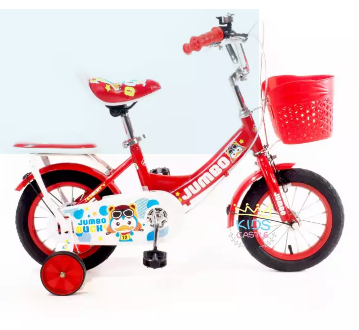 Toyswonderland รถจักรยานเด็กจัมโบ้ รุ่นเป็ดน้อยเฟรมเหล็กล้อลมยาง ขนาด 12 นิ้ว