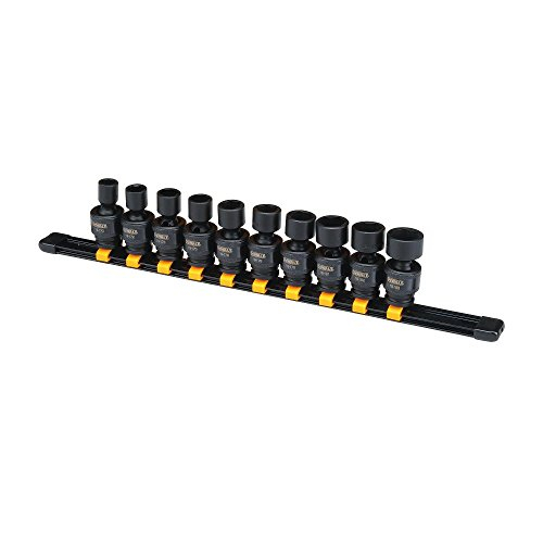 DEWALT Universal Impact Socket Set, 10-Piece 3/8