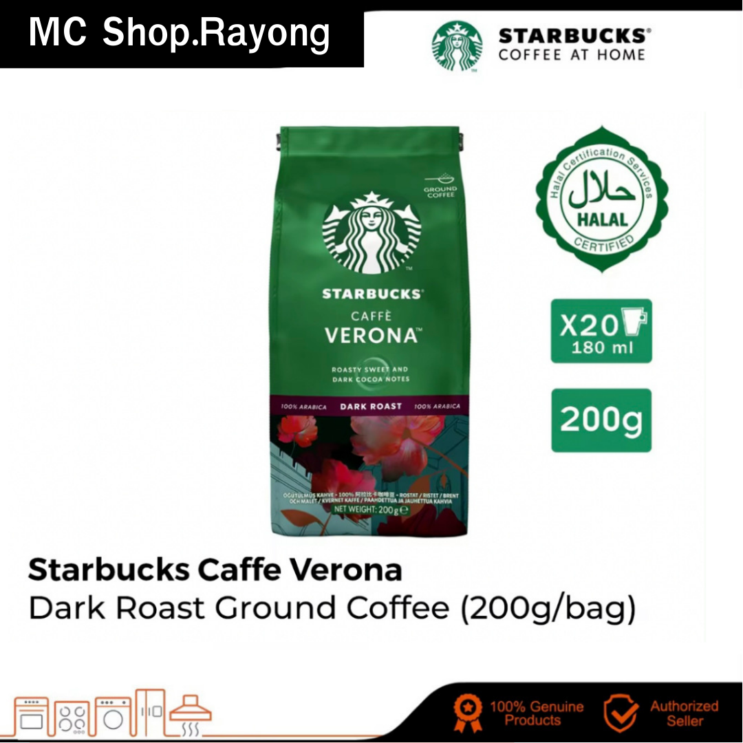 Starbucks Caffe Verona Dark Roast Ground Coffee