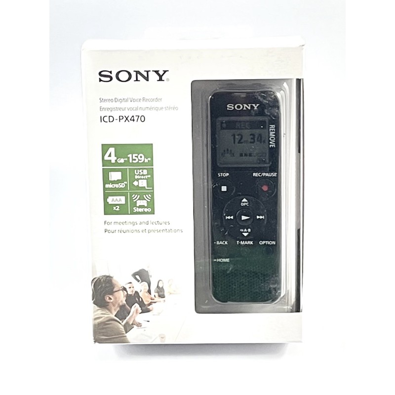 เครื่องอัดเสียง Sony ICD-PX470 ของใหม่ ของแท้