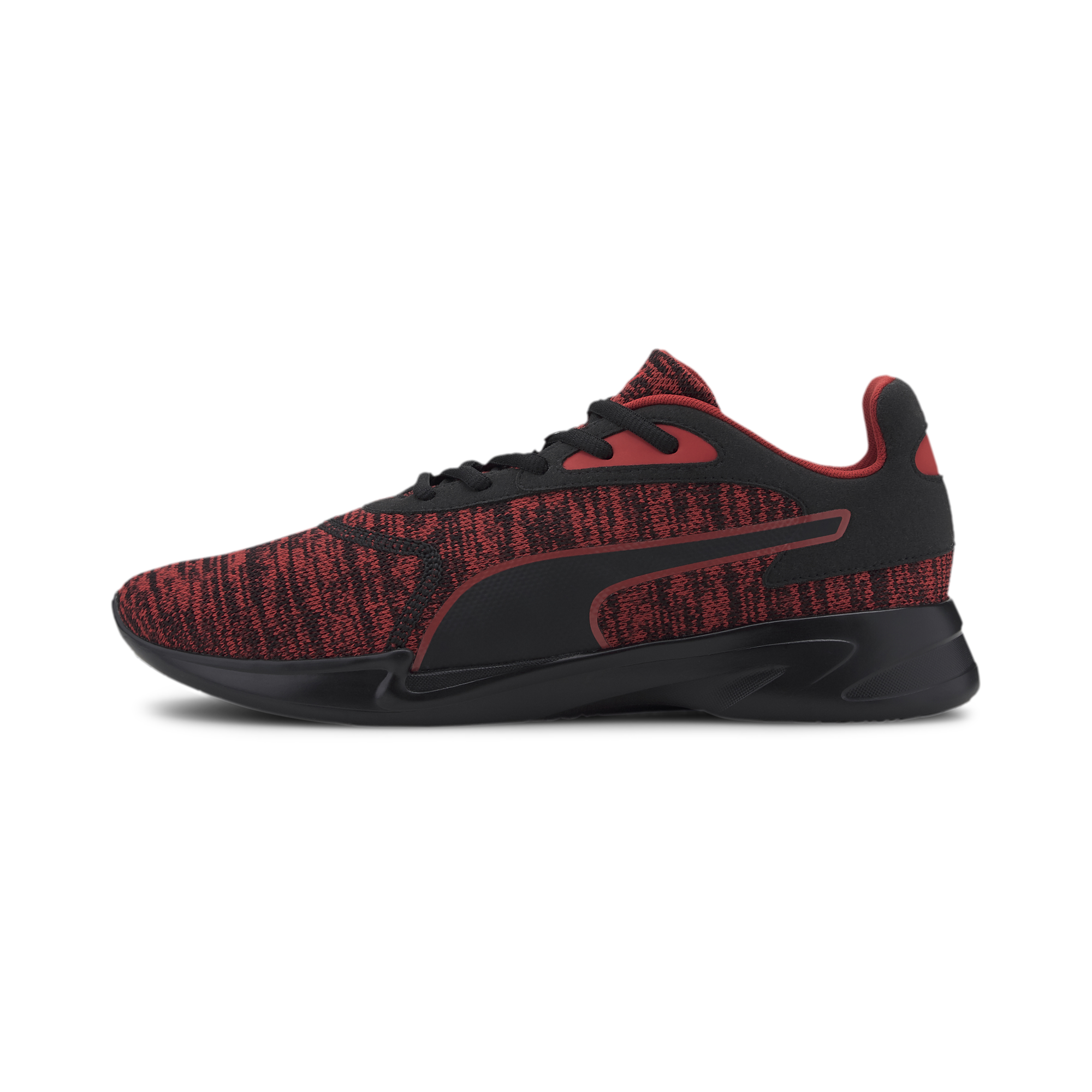Puma Jaro Knit - Black/Red รองเท้าวิ่ง พูม่า แท้ สี ดำแดง ไซส์ EU 39 สี ดำแดงไซส์ EU 39