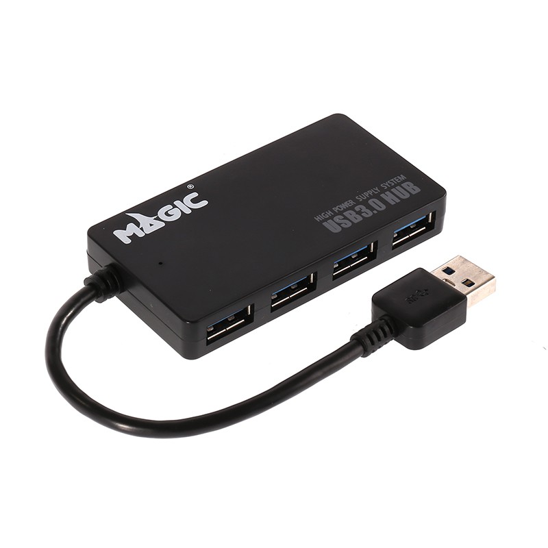 ถูก## Magictech 4 Port USB HUB V.3.0 (MT310) Black ##สินค้าไอที