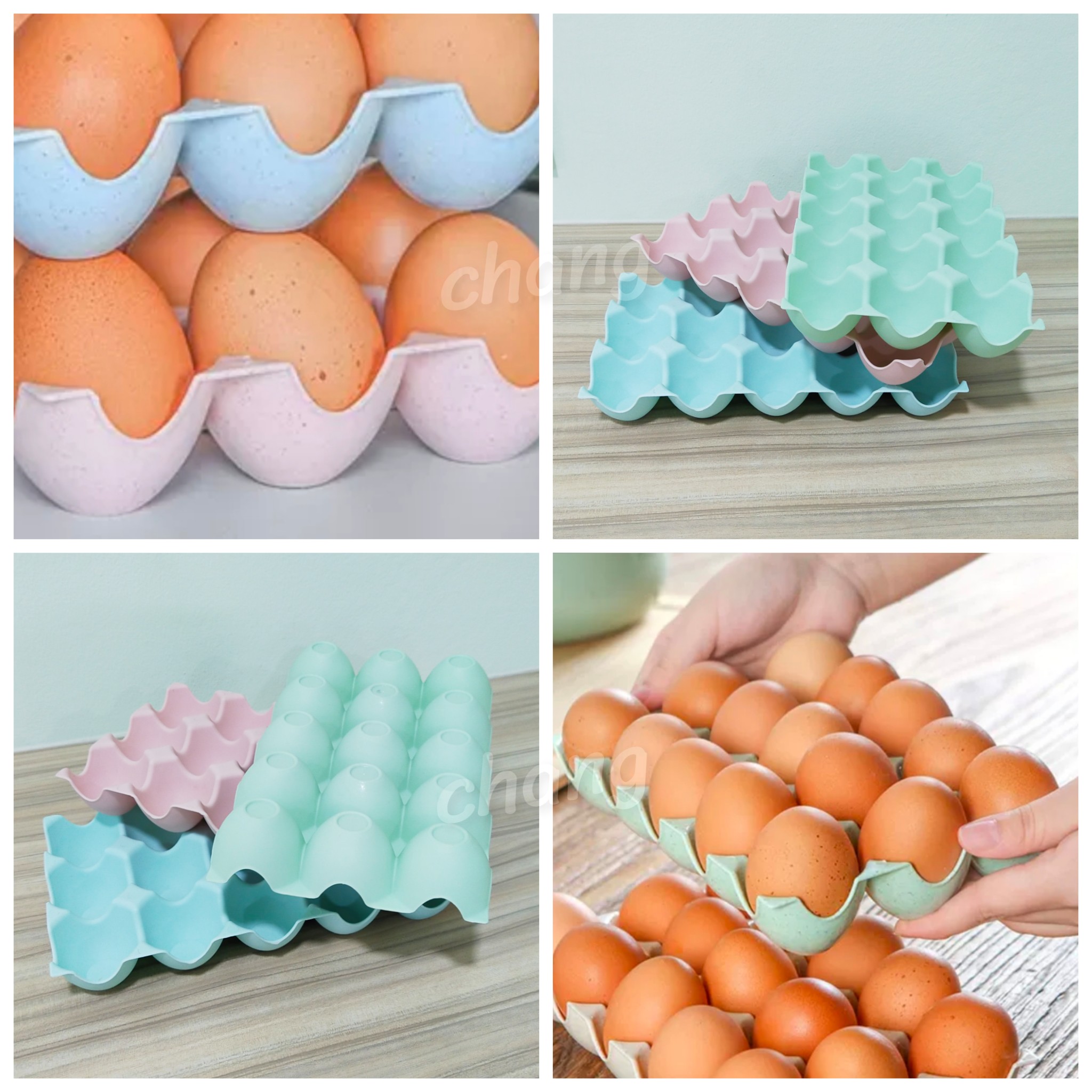 ถาด ใส่ไข่ วางไข่ ถาดไข่พลาสติก ที่ใส่ไข่ CH0641 ?โปรดอ่านรายละเอียดก่อนสั่งซื้อค่ะ