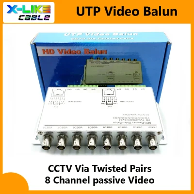 Video Balun 8 CH for CCTV