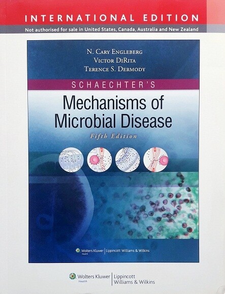 SCHAECHTER'S MECHANISMS OF MICROBIAL DISEASE (PAPERBACK) Author: N. Cary Engleberg Ed/Yr: 5/2013 ISBN: 9781451100051