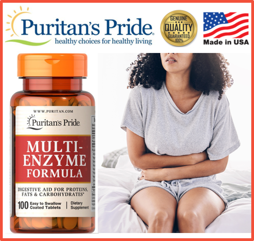 Puritan's Pride super strength Multi Enzyme Formula 100 เม็ด Lazada.co.th
