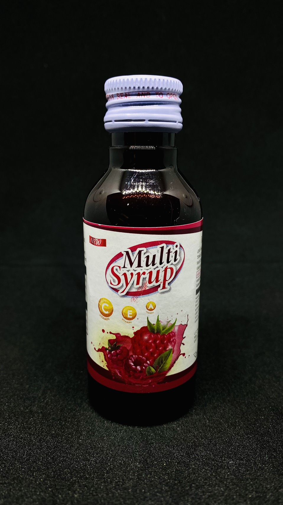 Multi Syrup น้ำหวานเข้มข้นตราไก่ 60ml. 1 ขวด