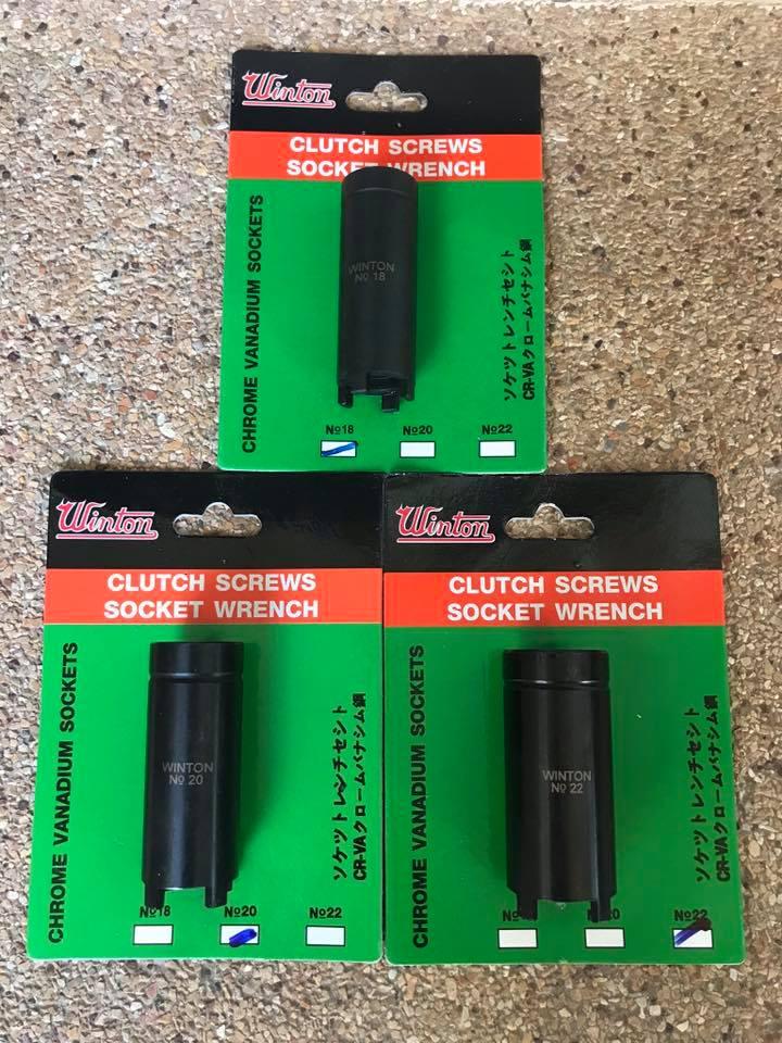 ลูกบล็อกถอดน๊อตคลัช ลูกบล็อกเขี้ยว 3 ตัวชุด ยี่ห้อ WINTON Time