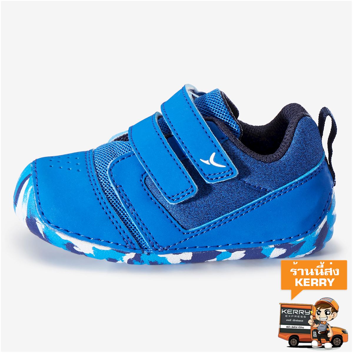 รองเท้ารุ่น 500 I Learn (สีฟ้า China) เด็กเล็ก 0 ถึง 4 ปี ยิมนาสติก/พิลาทิส รองเท้ากีฬา รองเท้า รองเท้าผ้าใบ