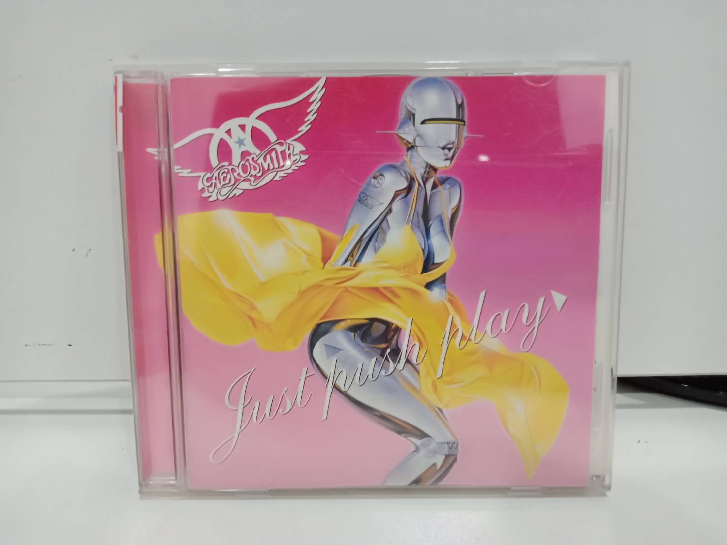 CD MUSIC Aerosmith Just Push Play B1088 MusicC ThaiPick cd-music-aerosmith-just-push-play-b1088-musicc-thaipick