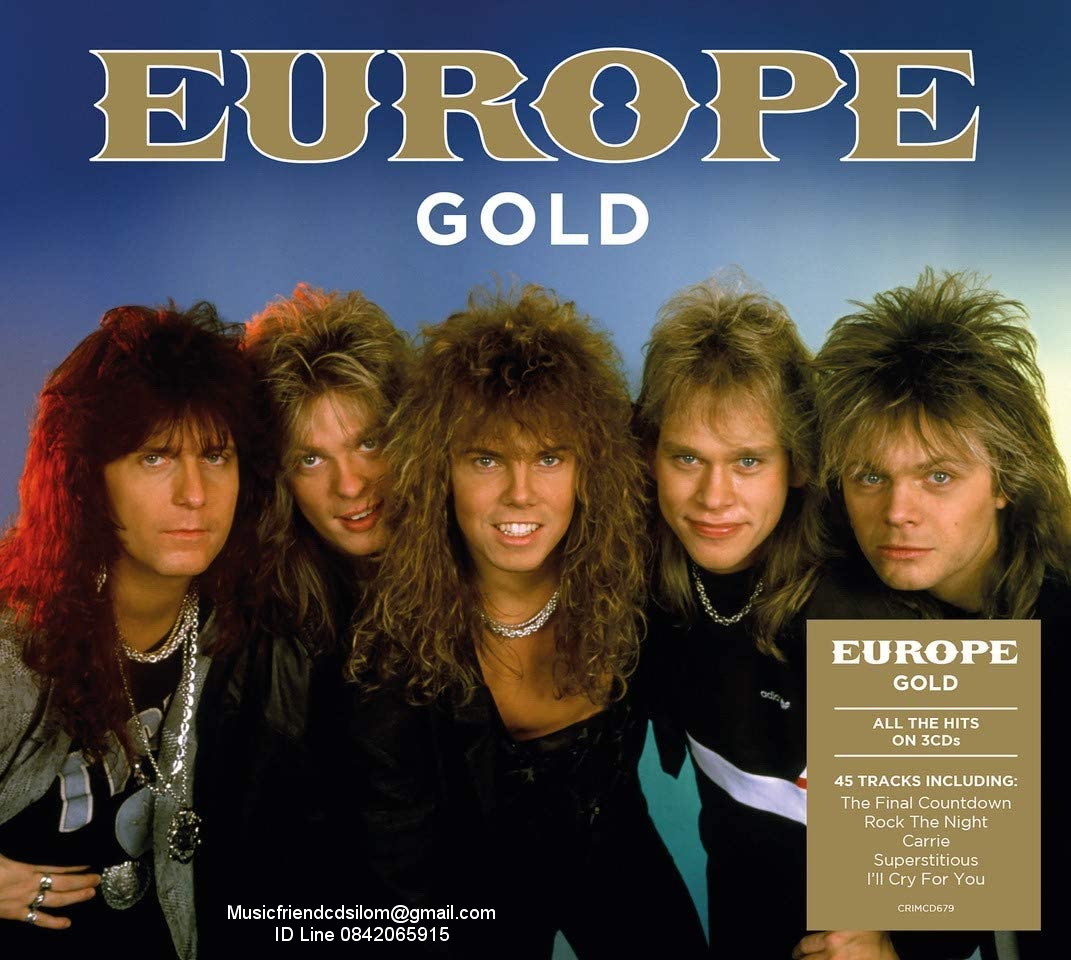 CD,Europe - Gold(3CDs)(Rock)(สากล)