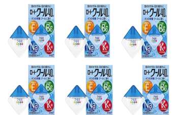 น้ำยาหยอดตานำเข้าจากญี่ปุ่น 6 กล่องในราคาสุดคุ้ม