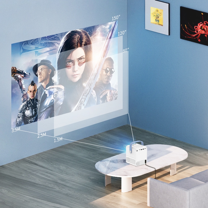 [COD] CY300 projector 1080P home portable office smart theater mobile